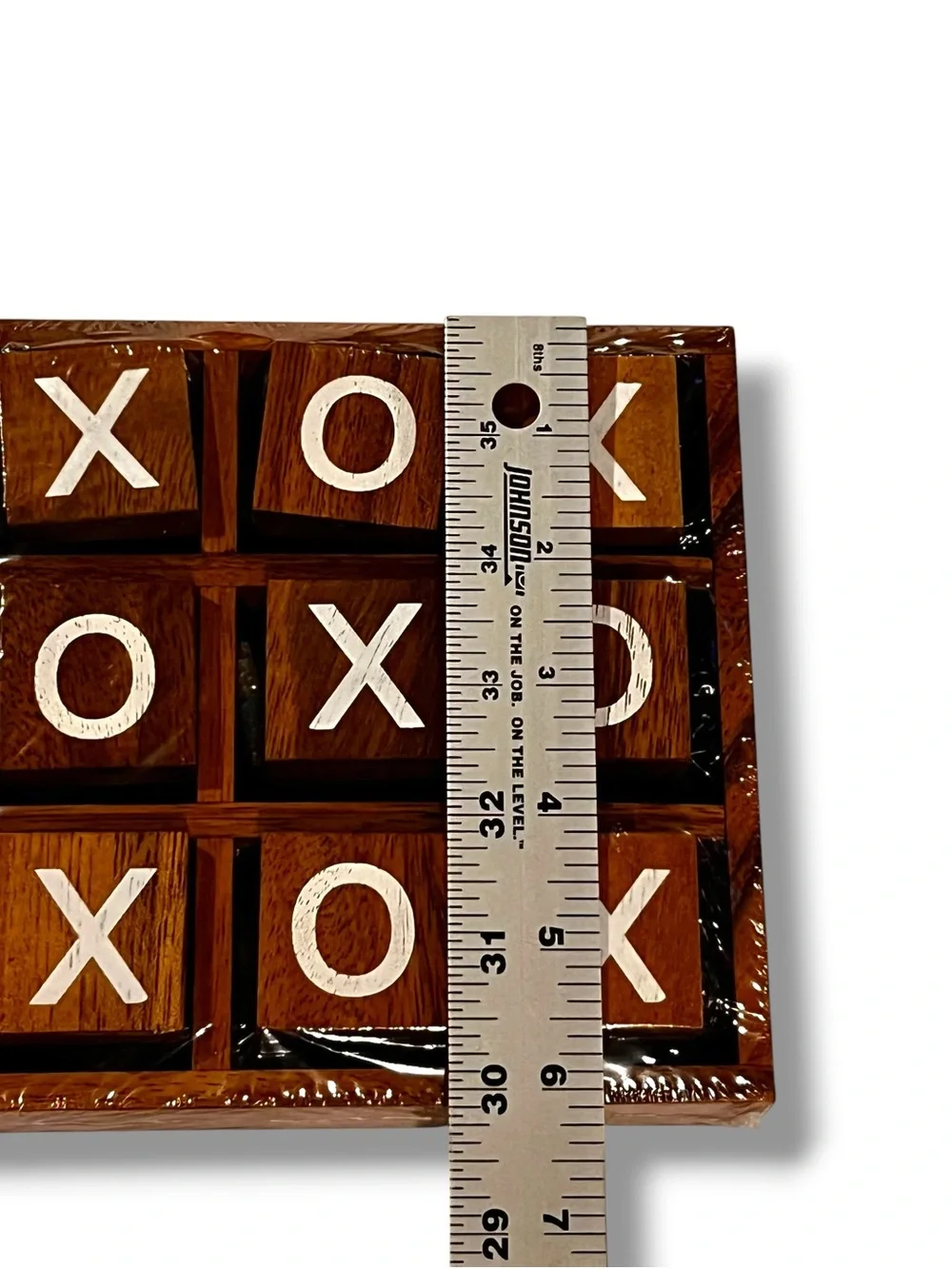 NEW! Tic-Tac-Toe - Classic Strategy Wooden Game Puzzle Fun Family Gift D-8